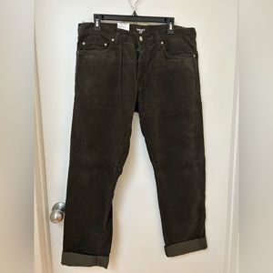 Carhartt WIP Men's Corduroy Pants - Dark Brown